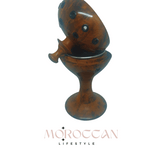 Handmade Incense burner, High Quality Hand craved Moroccan Thuya Wood incense burner,  - مبخرة ملكية مصنوعة يدويًا، مبخرة من خشب التويا المغربي عالي الجودة