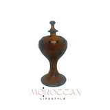 Handmade Incense burner, High Quality Hand craved Moroccan Thuya Wood incense burner,  - مبخرة ملكية مصنوعة يدويًا، مبخرة من خشب التويا المغربي عالي الجودة