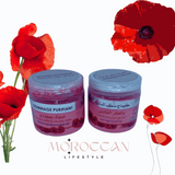 Moroccan Aker Fassi Scrub 150g, For Body and face -  مقشر العكر الفاسي المغربي للجسم