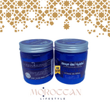 Moroccan Luxury Scrub with Blue Nila - مقشر مغربي فاخر بالنيلة الزرقاء