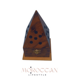 Royal Handmade Incense burner, High Quality Hand craved Moroccan Thuya Wood incense burner,  - مبخرة ملكية مصنوعة يدويًا، مبخرة من خشب التويا المغربي عالي الجودة