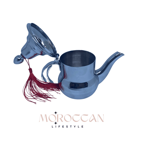 Moroccan Mini Stainless Teapot - إبريق شاي صغير مغربي